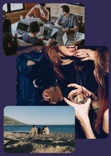 connect and drink